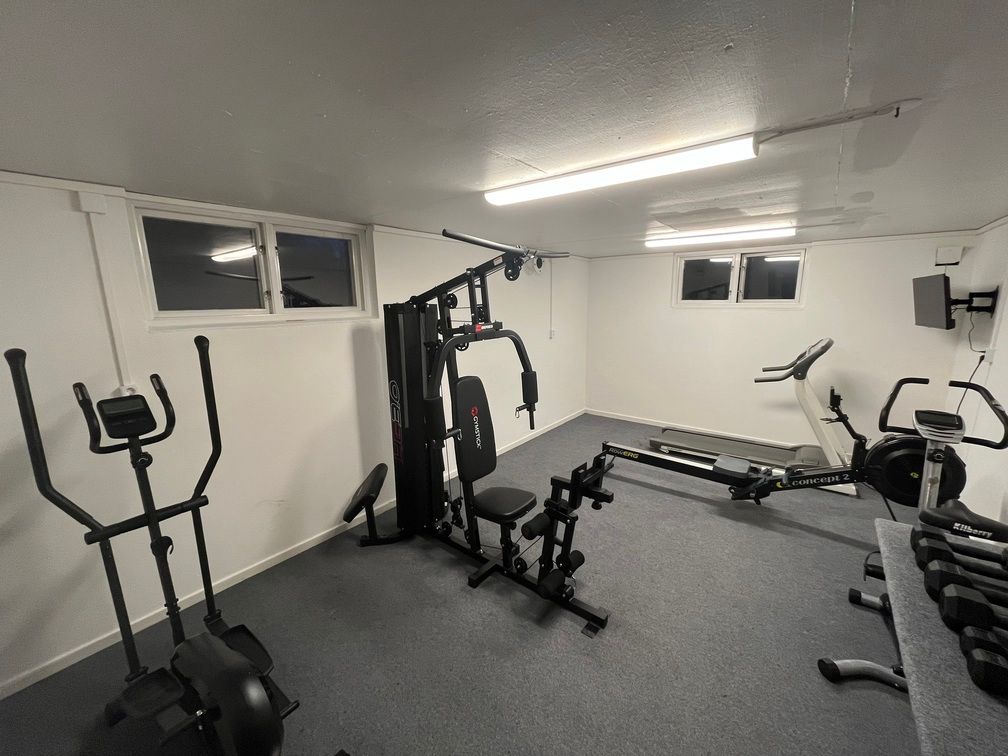 Bild på gymmet